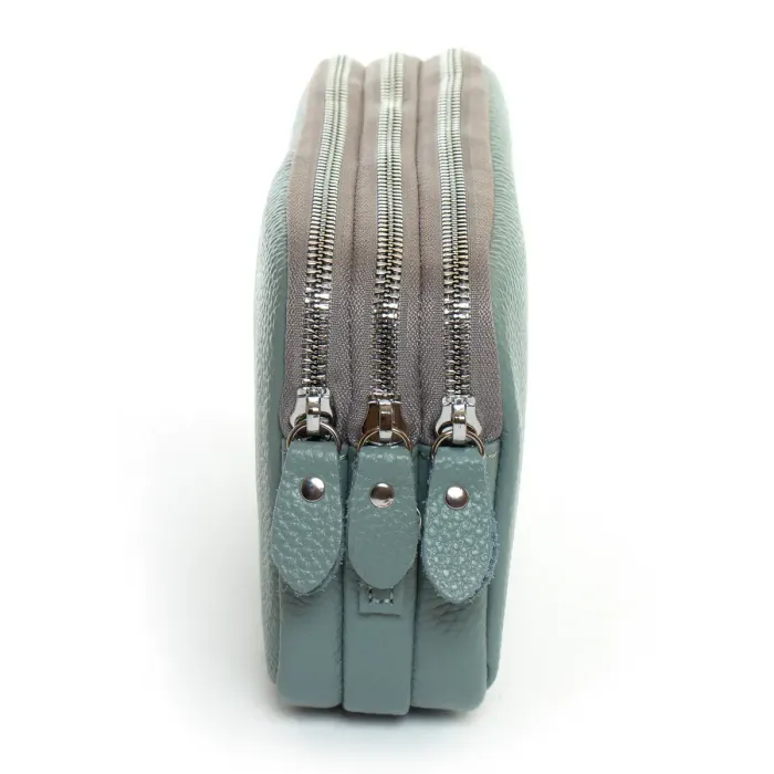 Сумка Клатч жіноча шкіра ALEX RAI BM 60061-6 blue