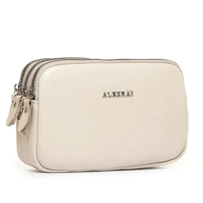 Сумка Клатч жіноча шкіра ALEX RAI BM 60061-HA-2 white