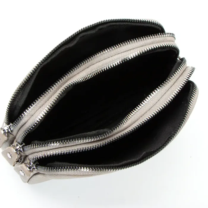 Сумка Женская Клатч кожа ALEX RAI BM 60061-11 l-grey