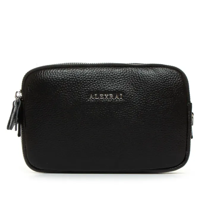 Сумка Клатч жіноча шкіра ALEX RAI BM 60061-HA-1 black