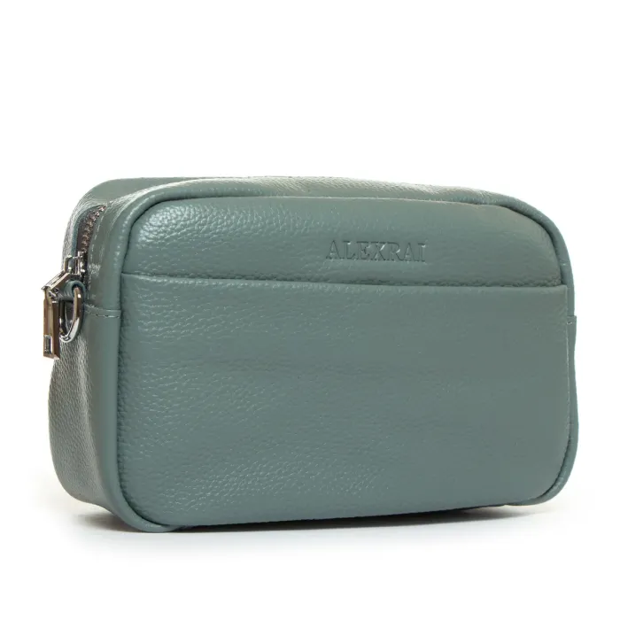 Сумка Клатч жіноча шкіра ALEX RAI BM 3801-6 blue