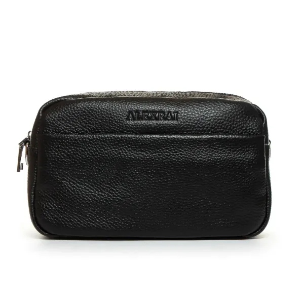 Сумка Клатч жіноча шкіра ALEX RAI BM 3801-HA-1 black