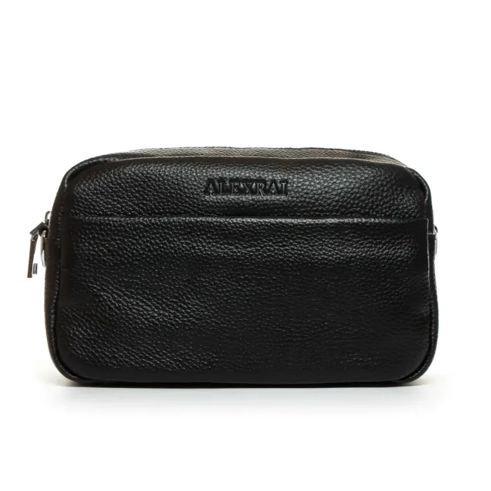 Сумка Клатч жіноча шкіра ALEX RAI BM 3801-HA-1 black