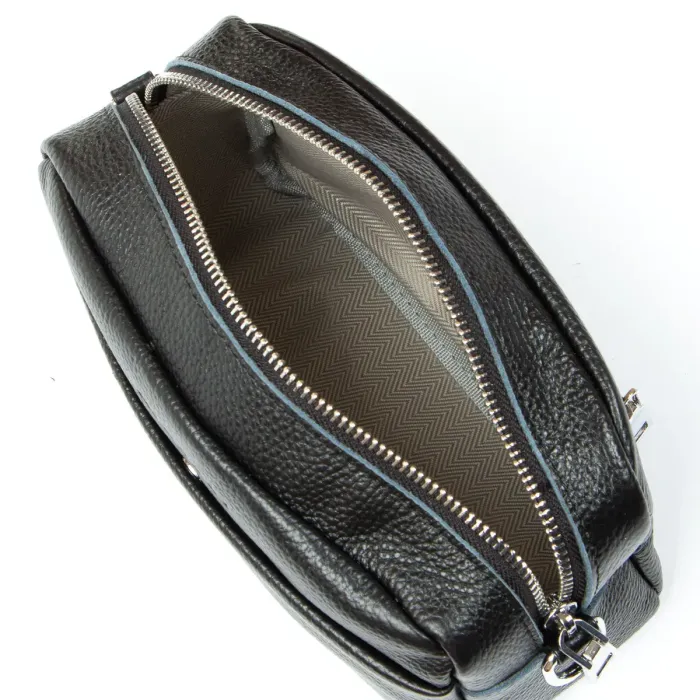 Сумка Клатч жіноча шкіра ALEX RAI BM 3801-HA-1 black