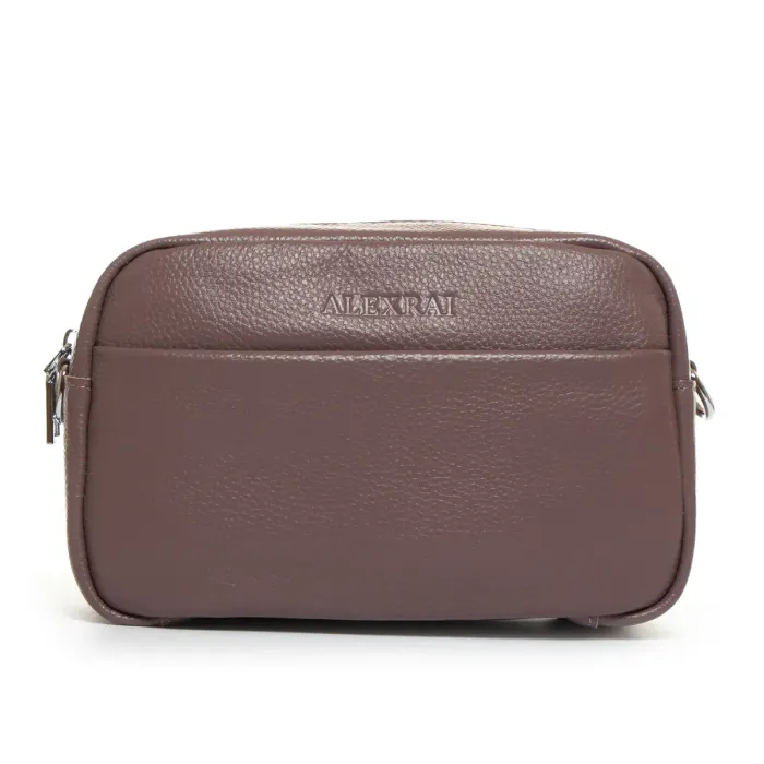 Сумка Клатч жіноча шкіра ALEX RAI BM 3801-12 purple