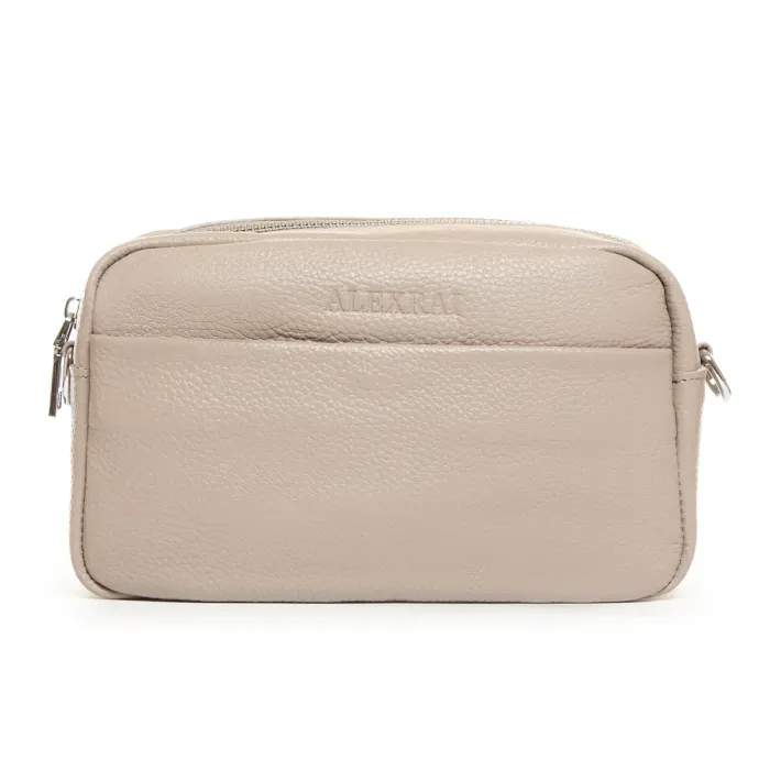 Сумка Женская Клатч кожа ALEX RAI 3801 pale grey