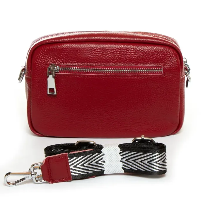 Сумка Клатч жіноча шкіра ALEX RAI BM 3801-4 bordo