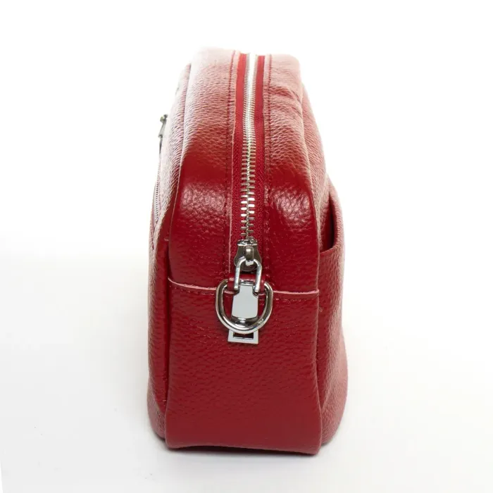 Сумка Клатч жіноча шкіра ALEX RAI BM 3801-4 bordo