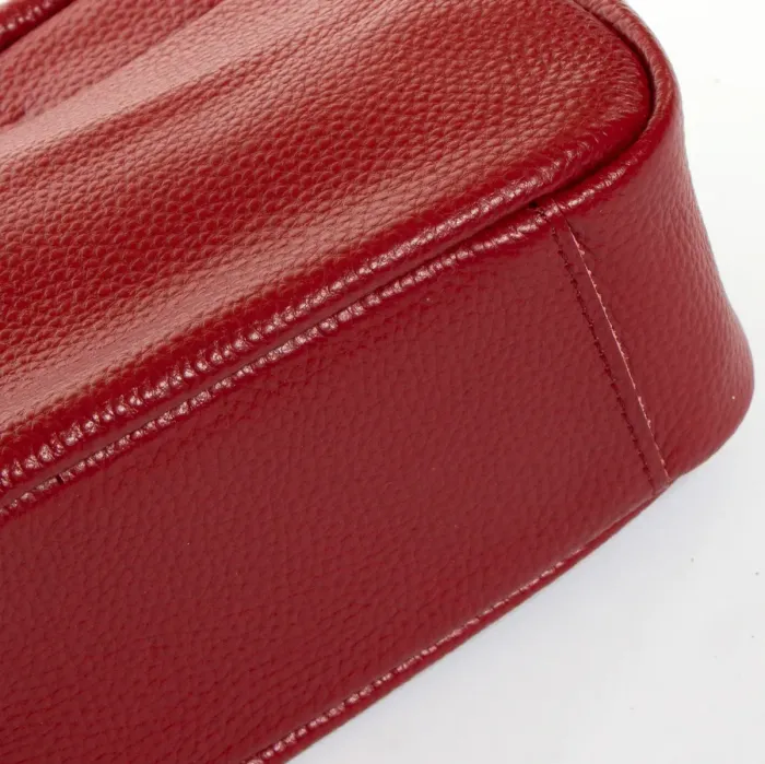 Сумка Клатч жіноча шкіра ALEX RAI BM 3801-4 bordo