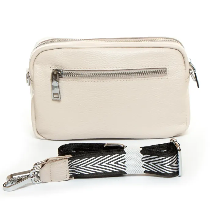 Сумка Клатч жіноча шкіра ALEX RAI BM 3801-HA-2 white