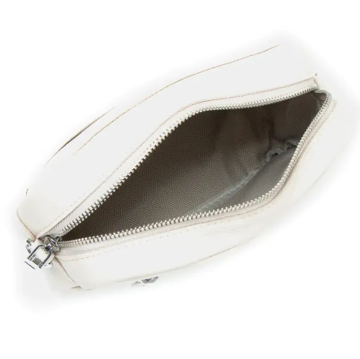 Сумка Клатч жіноча шкіра ALEX RAI BM 3801-HA-2 white