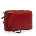 Сумка Клатч жіноча шкіра ALEX RAI BM 60071-4 bordo