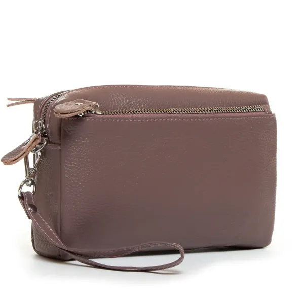Сумка Клатч жіноча шкіра ALEX RAI BM 60071-12 purple