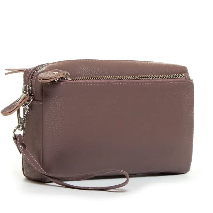 Сумка Клатч жіноча шкіра ALEX RAI BM 60071-12 purple