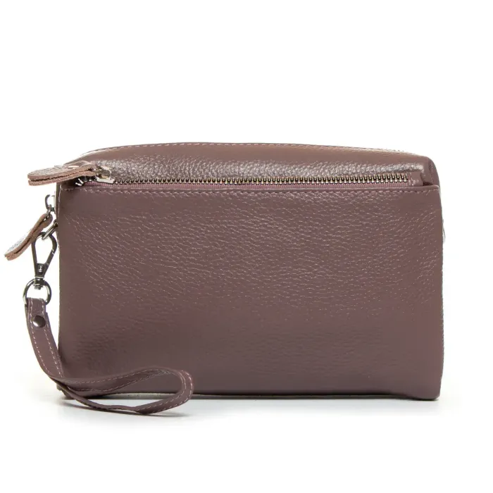 Сумка Клатч жіноча шкіра ALEX RAI BM 60071-12 purple