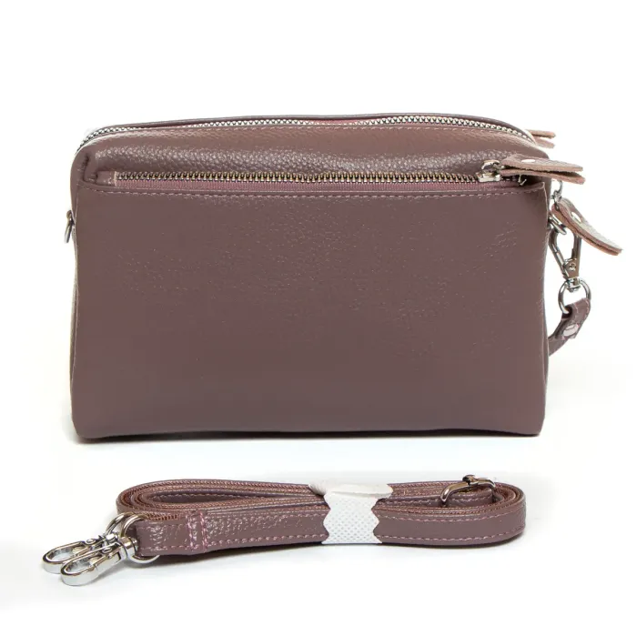 Сумка Клатч жіноча шкіра ALEX RAI BM 60071-12 purple