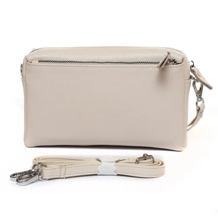 Сумка Клатч жіноча шкіра ALEX RAI BM 60071-HA-2 white