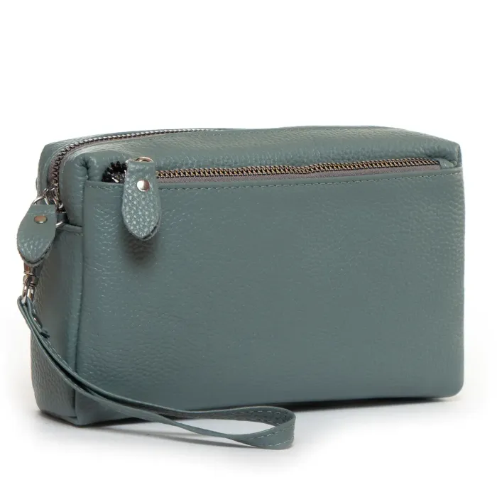 Сумка Клатч жіноча шкіра ALEX RAI BM 60071-6 blue