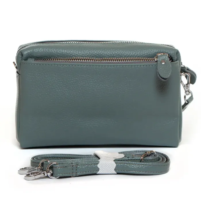 Сумка Клатч жіноча шкіра ALEX RAI BM 60071-6 blue