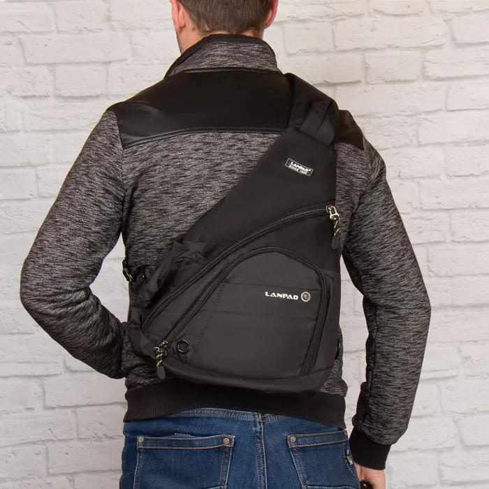 Рюкзак Городской нейлон Lanpad 2262 black