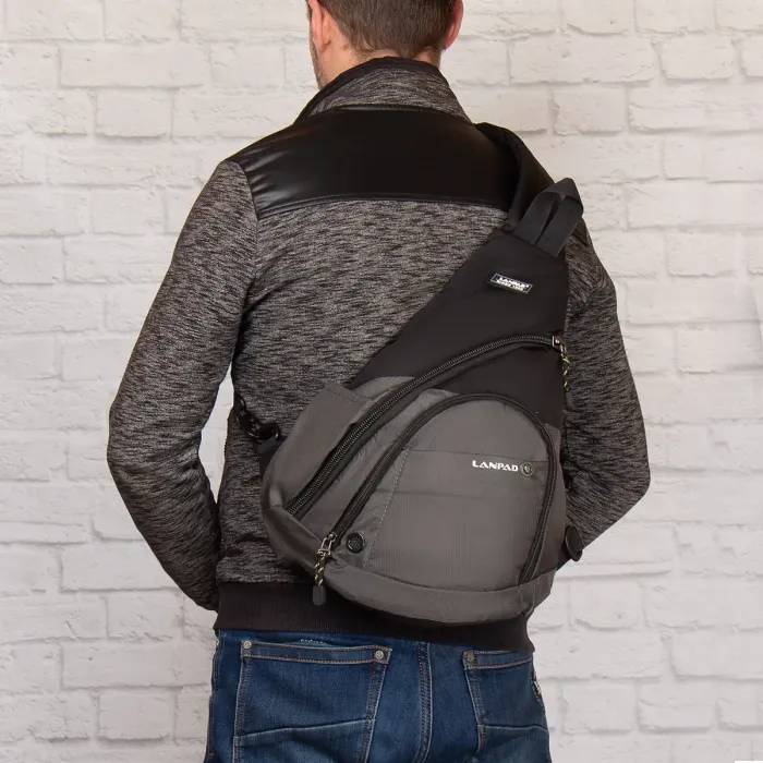 Рюкзак Городской нейлон Lanpad 2262 grey