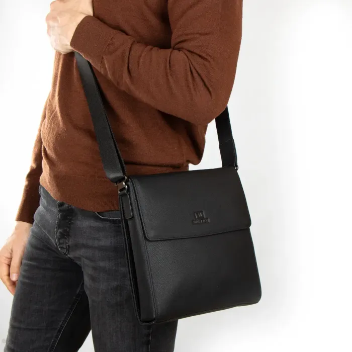 Сумка чоловіча Планшет шкіра BRETTON 407-126 black