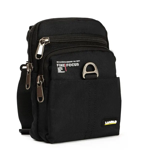 Сумка чоловіча Планшет нейлон Lanpad 61038 black