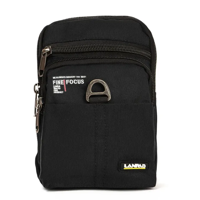 Сумка Мужская Планшет нейлон Lanpad 61038 black