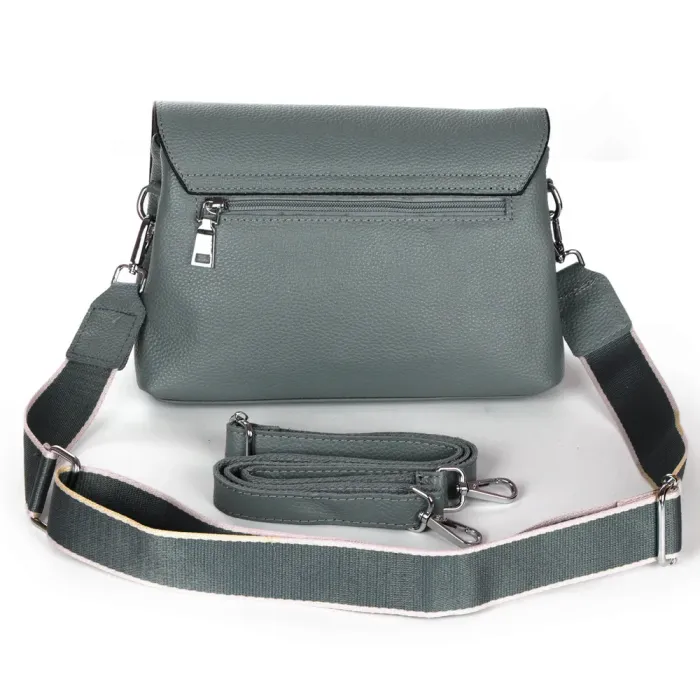 Сумка Женская Классическая кожа ALEX RAI 99115 blue green