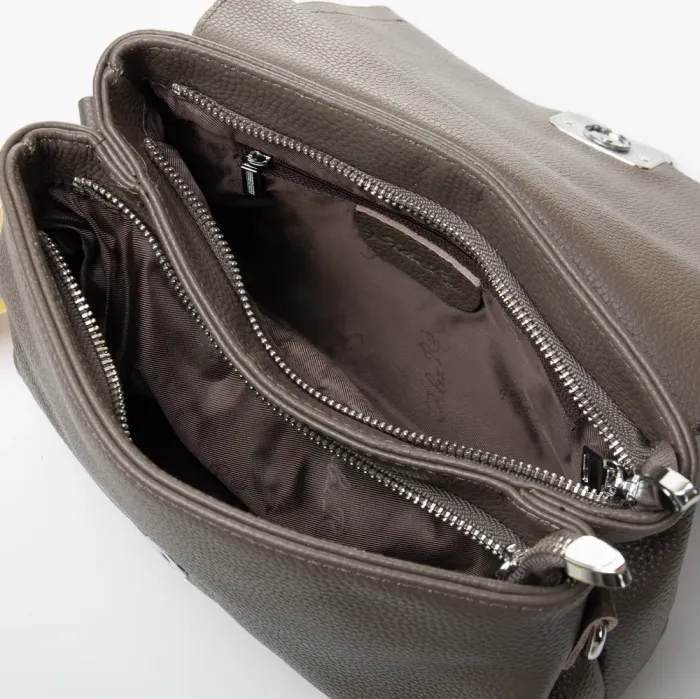 Сумка Женская Классическая кожа ALEX RAI 99115 khaki