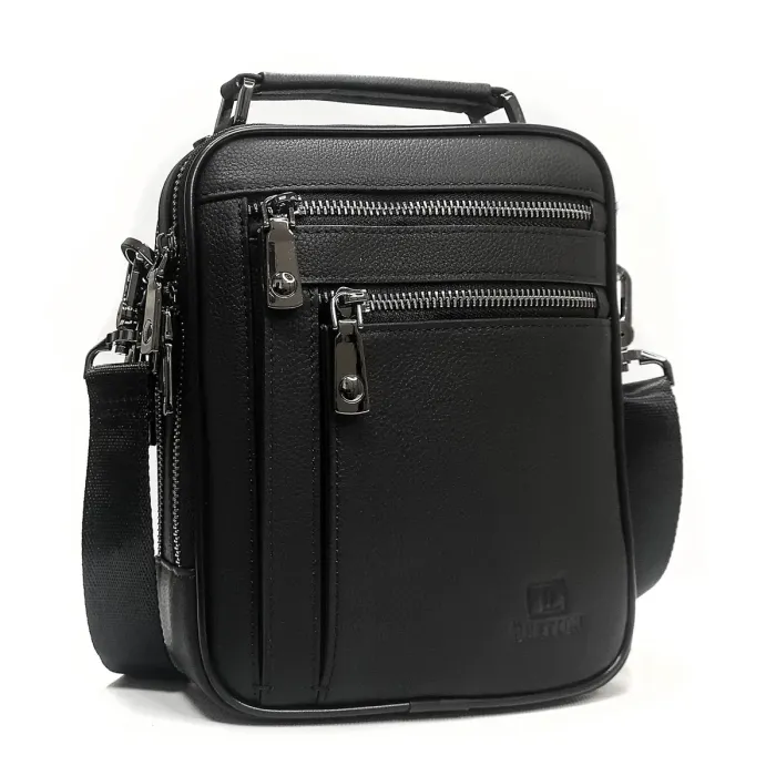 Сумка чоловіча Планшет шкіра BRETTON 439-6 black