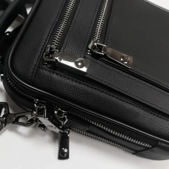 Сумка чоловіча Планшет шкіра BRETTON 439-6 black