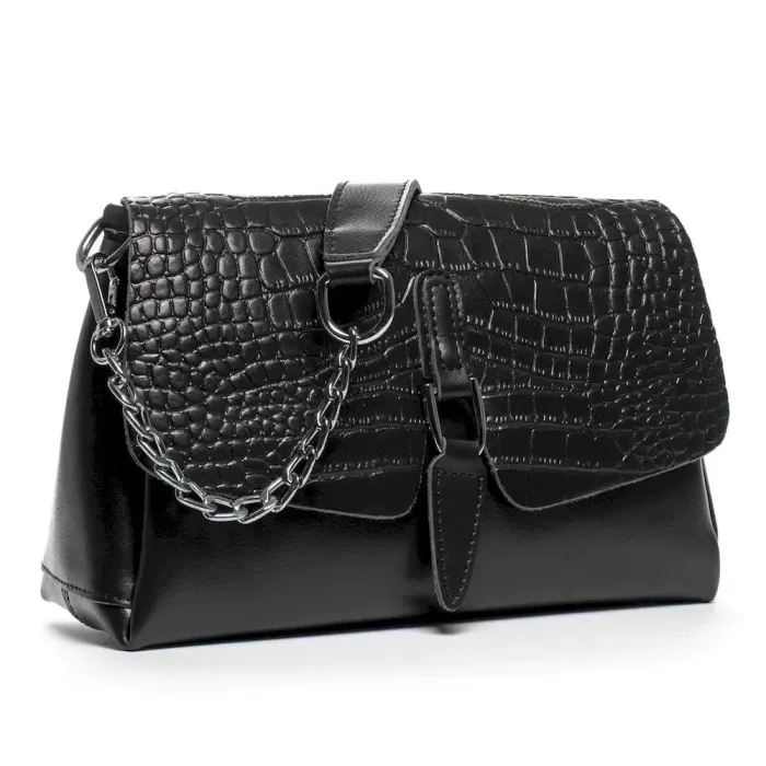 Сумка Жіноча Класична шкіряна ALEX RAI 07-01 8778 black