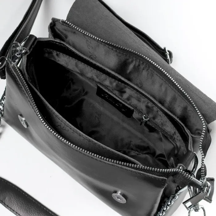 Сумка Жіноча Класична шкіряна ALEX RAI 07-01 8778 black