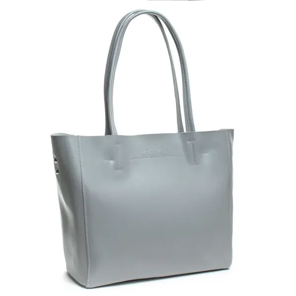 Сумка Жіноча Класична шкіряна ALEX RAI 07-01 8630 light-grey