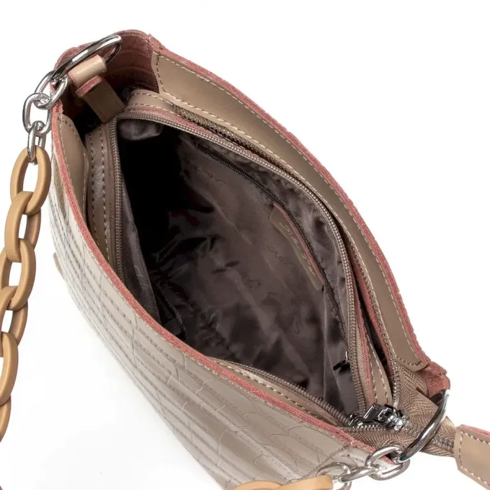 Сумка Жіноча Класична шкіряна ALEX RAI 07-02 9704 khaki