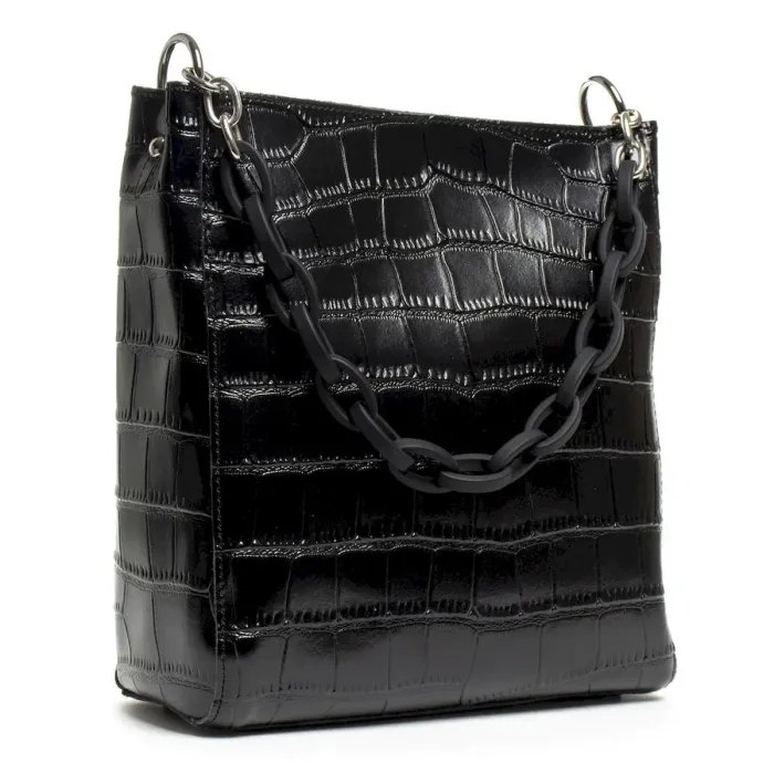 Сумка Жіноча Класична шкіряна ALEX RAI 07-02 9704 black