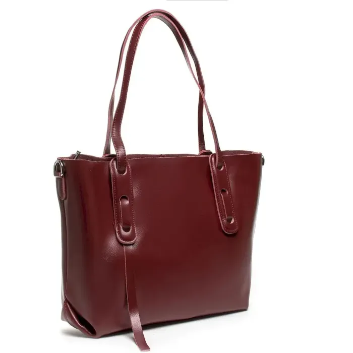 Сумка Жіноча Класична шкіряна ALEX RAI 07-02 1991-220 wine-red