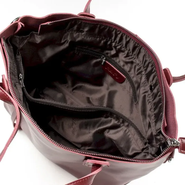 Сумка Жіноча Класична шкіряна ALEX RAI 07-02 1991-220 wine-red