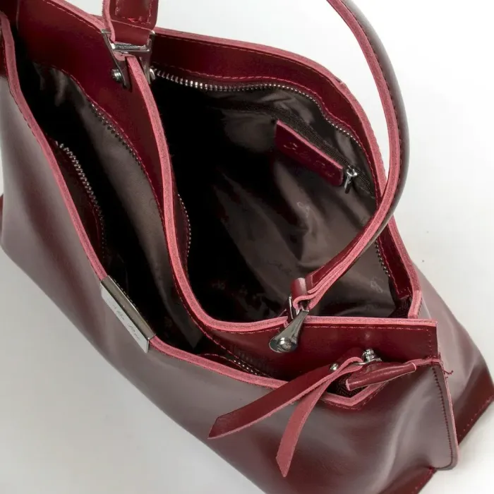 Сумка Жіноча Класична шкіряна ALEX RAI 07-02 369 light-red