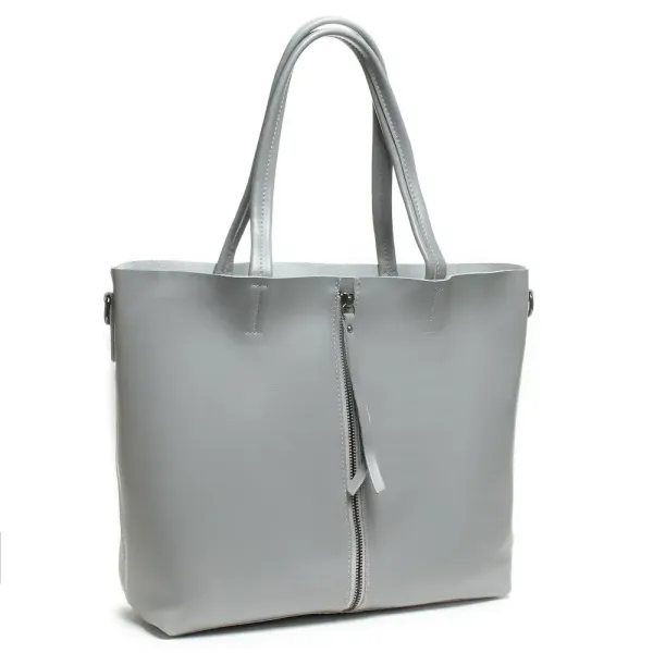 Сумка Жіноча Класична шкіряна ALEX RAI 07-02 8704-220 light-grey