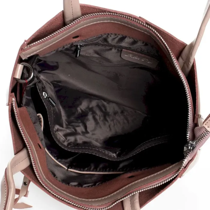 Сумка Жіноча Класична шкіряна ALEX RAI 07-03 8773 light-rose