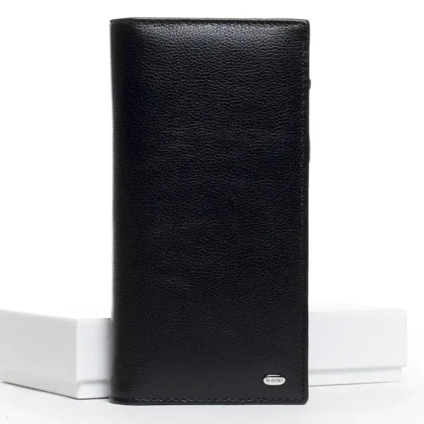 Жіночий гаманець Classic шкіряний Dr.Bond WMB-3M black color