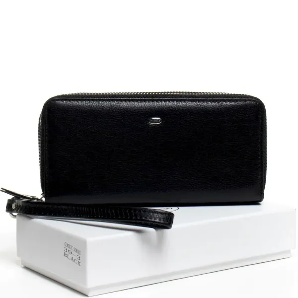 Жіночий гаманець Classic шкіряний Dr.Bond W39-3 black