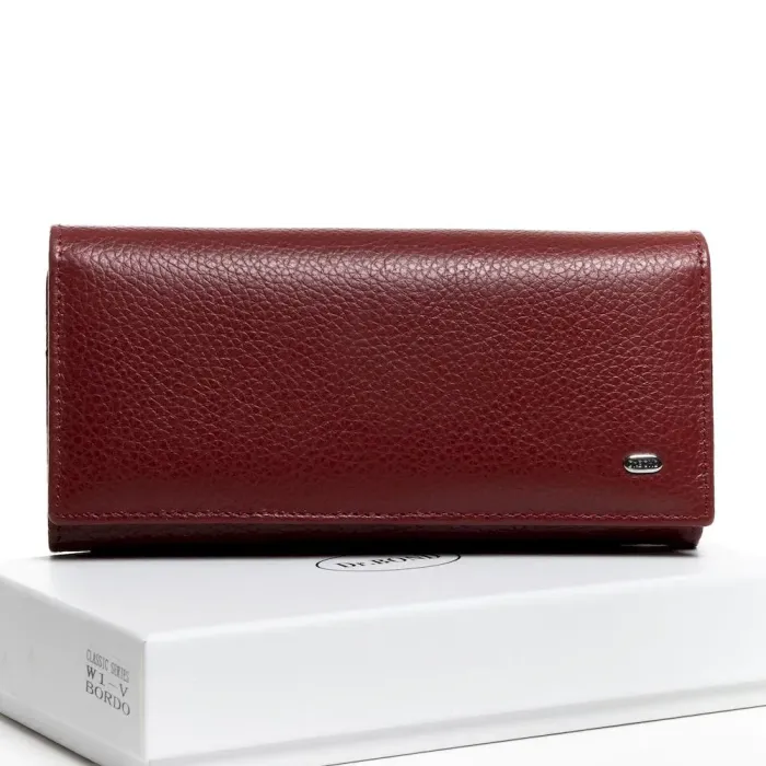 Гаманець Classic шкіра DR. BOND W1-V чорний