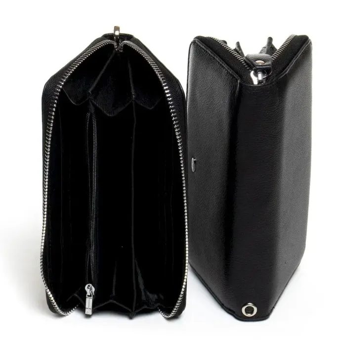 Жіночий гаманець Classic шкіряний Dr.Bond W38 black