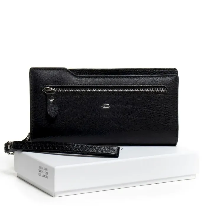 Кошелек Classic кожа DR. BOND WMB-2M black color
