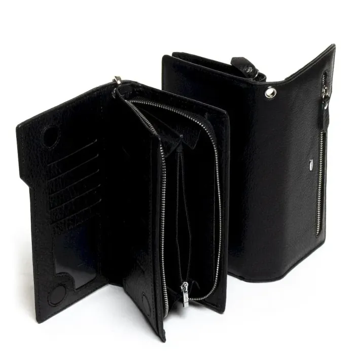 Кошелек Classic кожа DR. BOND WMB-2M black color