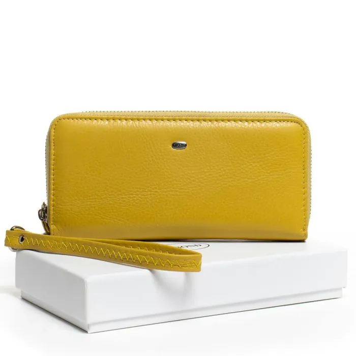 Жіночий гаманець Classic шкіряний Dr.Bond W38 yellow
