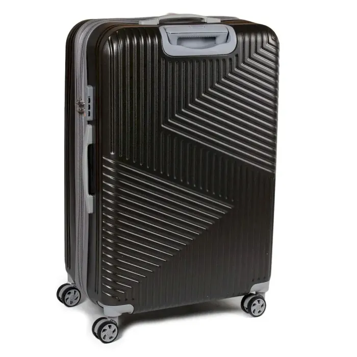 Дорожня Валіза 1 Маленький ABS-пластик 8340 grey